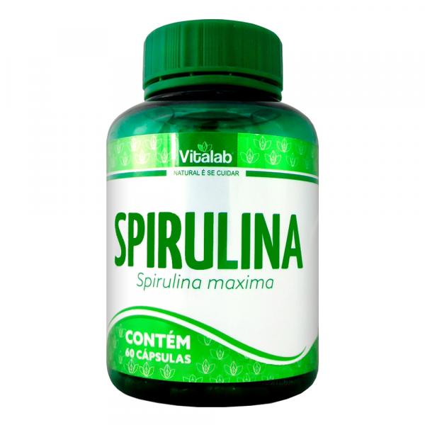 Spirulina (250mg) 60 Cápsulas - Vitalab