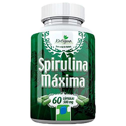 Spirulina Máxima - 60 Cápsulas - Katigua