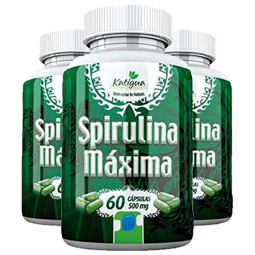 Spirulina Máxima - 3X60 Cápsulas - Katigua