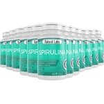 Spirulina Natural Labs 720 Cápsulas 500mg - Kit 12 Potes
