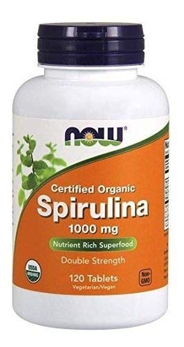 Spirulina Natural Now Foods 1000mg (120 Tabletes)
