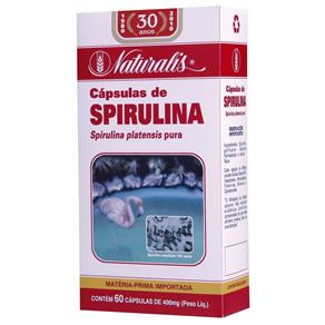 Spirulina Platensis (400Mg) 60 Cápsulas