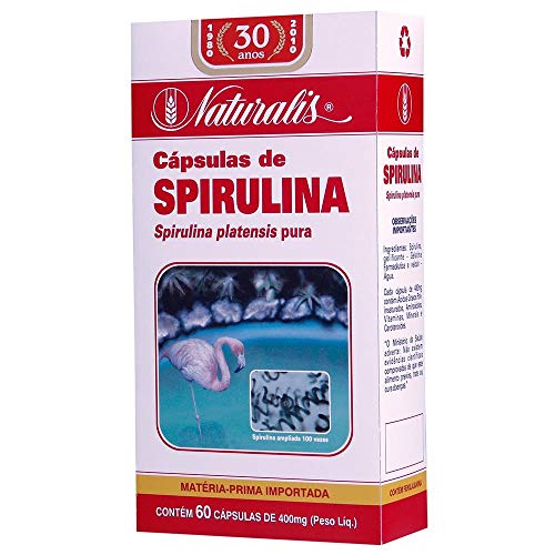 Spirulina Platensis 60 Cápsulas - Naturalis