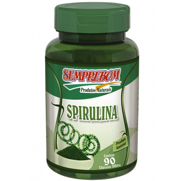 Spirulina - Semprebom - 60 Cap - 500 Mg