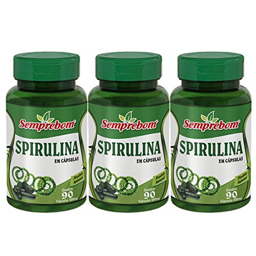 Spirulina - Semprebom - 270 Caps - 500 Mg