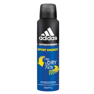 Sport Energy Aerosol Adidas - Desodorante Masculino 150ml