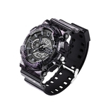 Sport Watch Camouflage Double Display Cold Light Electronic Waterproof Mens PP