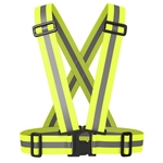 Sports Correndo reflexiva Correias Vest Segurança Luminous Belt
