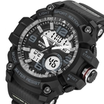 Sports Watches Large Dial Digital Quartz LED Military Waterproof Men Wrist Watch