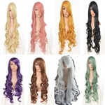 Spot Wig Wholesale Fluffy Japanese Fashion New Style Hair Color Long Curly Hair Anime Cos Hairstyle