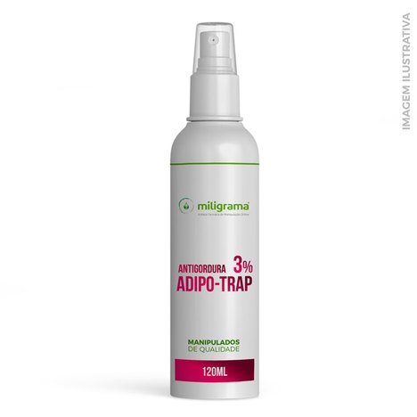 Spray Antigordura com Extrato da Planta Carnívora Sundew Adipo-Trap 3% 120Ml - 120Ml