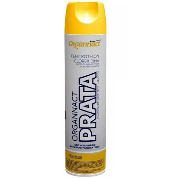 Spray Antiparasitário Externo Prata 500ml/230g - Organnact