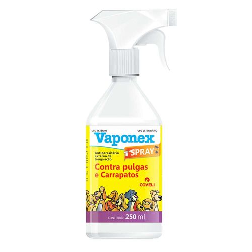 Spray Antipulgas Coveli Vaponex para Cães 250ml