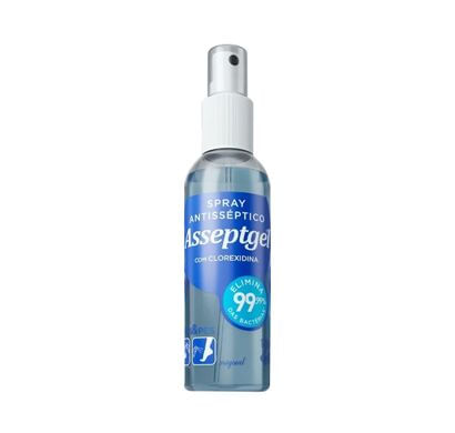 Spray Antisséptico com Clorexidina 120ml - Asseptgel