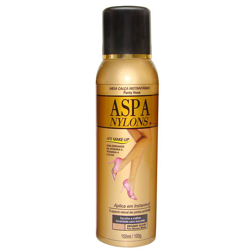 Spray Aspa Nylons Maquiagem para Pernas Bronze Glow