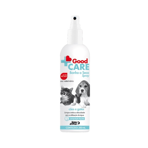 Spray Banho a Seco Good Care - 200 Ml - Mundo Animal