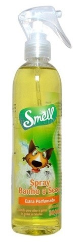 Spray Banho a Seco Smell 300Ml Cães e Gatos