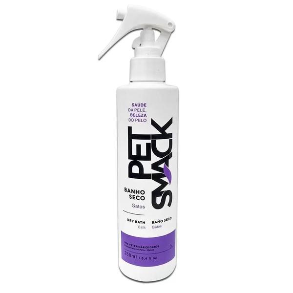 Spray Banho Seco Gatos Pet Smack 250ml - Centagro - 250ml