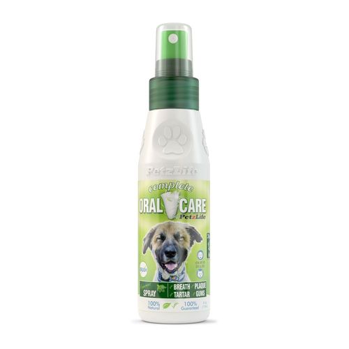 Spray Canino para Higiene Oral Petzlife 118ml (4oz) Removedor de Tártaro