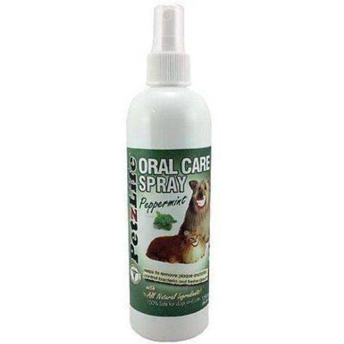 Spray Canino para Higiene Oral Petzlife 354ml (12oz) Removedor de Tártaro
