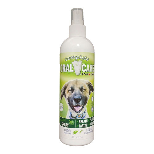 Spray Canino para Higiene Oral Petzlife 354ml (12oz) Removedor de Tártaro