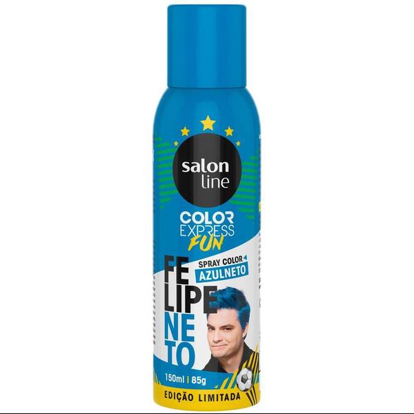 Spray Color Express Salon Line Felipe Neto Azulneto 150ml