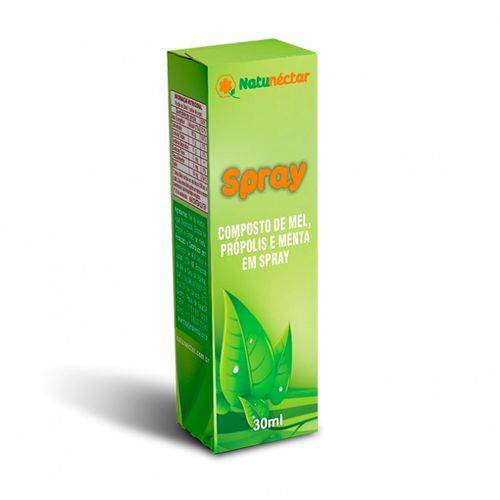 Spray Composto de Mel com Própolis Sabor Menta - 1 Unidade