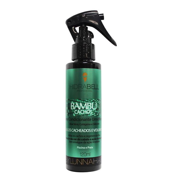 Spray Condicionante Umidificante Bambu Cachos 120ml - Hidrabell Professional