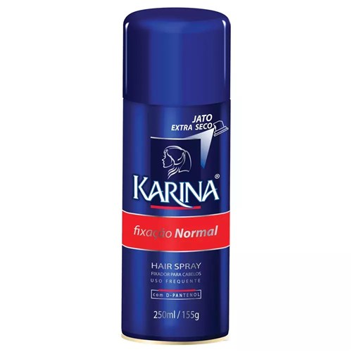 Spray de Cabelo Hair Spray Fixação Normal 250Ml Karina -
