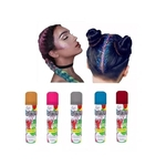 Spray De Glitter Para Cabelo Carnaval Ano Novo Kit Com 3 Pçs