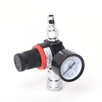 Spray de Mashine regulador de ar Compressor medidor de pressão 0-10BAR Válvula Reguladora