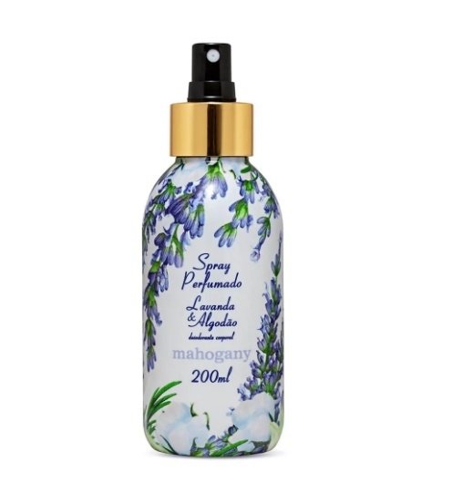 Spray de Perfumação Lavanda & Algodão 200 Ml - Mahogany