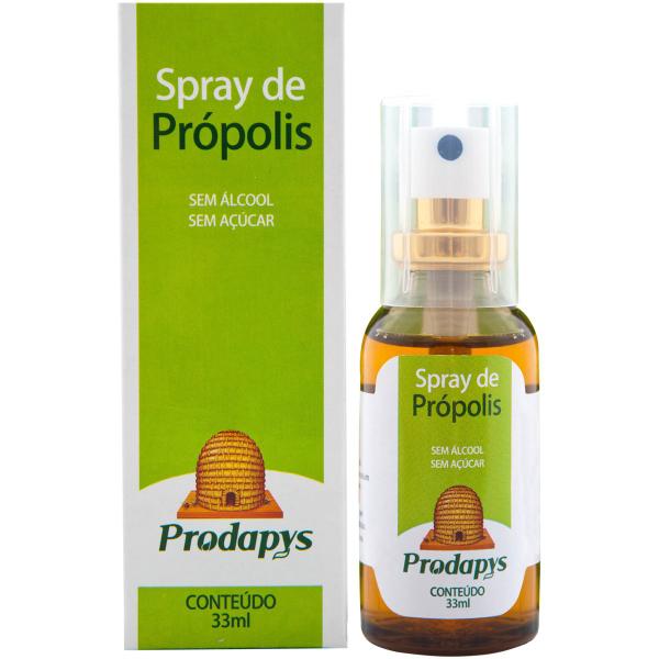 Spray de Própolis Sem Alcool Sem Açúcar e com Menta 33ml - Prodapys