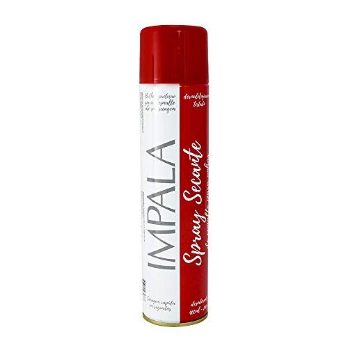 Spray Desodorante Secante de Esmalte para Unhas 400 Ml/200 G, Impala Cosmeticos, Incolor