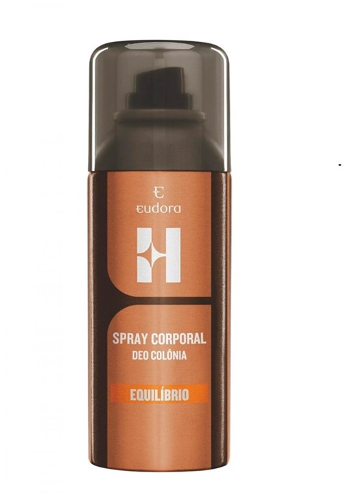 Spray Eudora Corporal H Equilíbrio Marrom