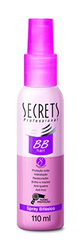 Spray Finalizador Bifásico Bb Hair 110Ml, Secrets Professional