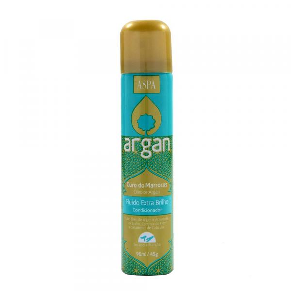 Spray Fluído Extra Brilho Óleo de Argan 90ml - Aspa