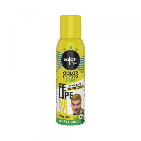Spray para Cabelo Felipe Neto Amarelo Salon Line 150 Ml