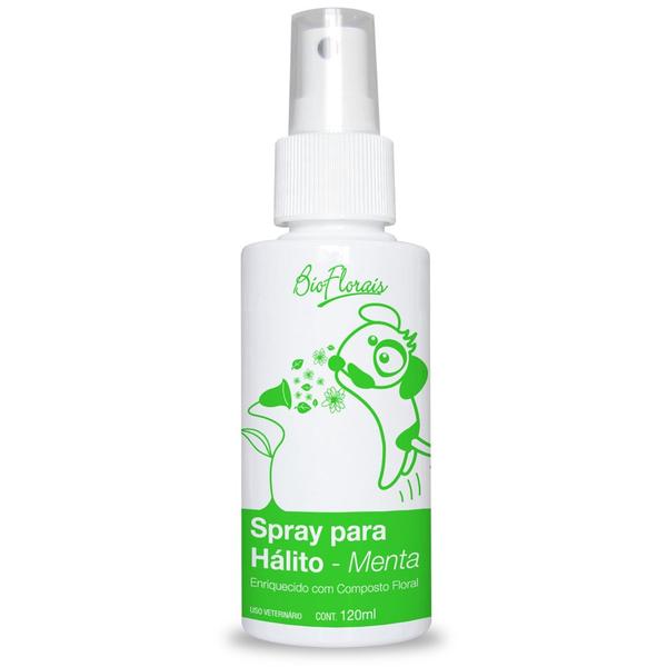 Spray para Hálito Bio Florais Pet - 120 ML