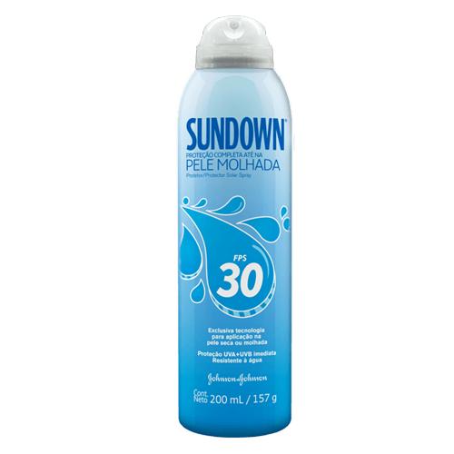 Spray Pele Molhada FPS 30 Sundown 200ml - Johnson Johnson