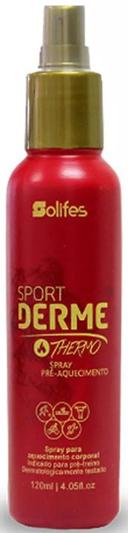 Spray Pre Aquecimento 120ml Solifes Sport Derme Thermo SD1006