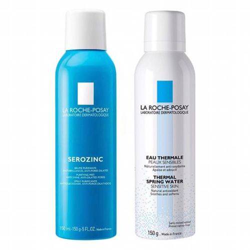 Spray Purificante Serozinc 150ml + Água Termal 150g La Roche