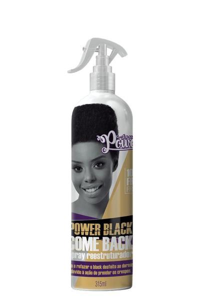 Spray Reestruturador Power Black Come Back 315 Ml - Soul Power