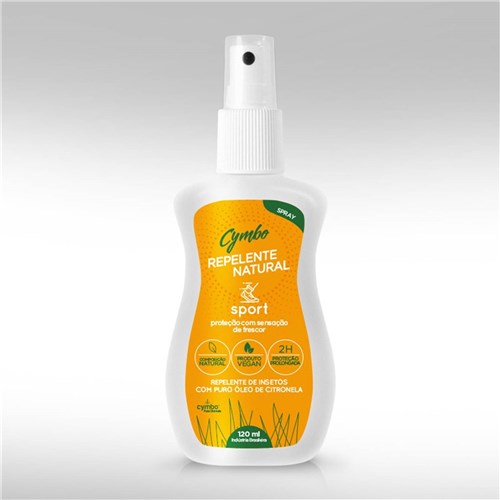 Spray Repelente Natural e Vegano Sport Cymbo 120 Ml