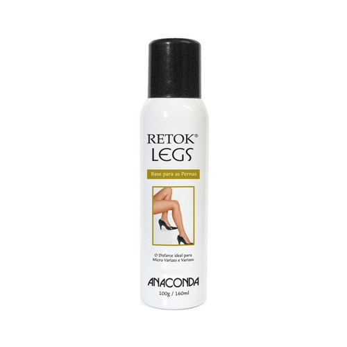 Spray Retok Legs Anaconda Maquiagem para Pernas Claro