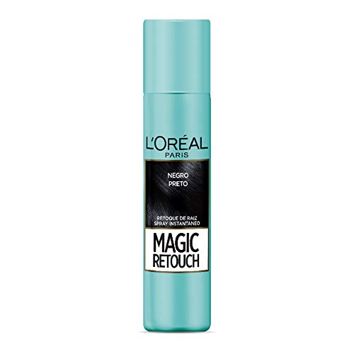 Spray Retoque de Raiz Instantâneo Magic Retouch, L'Oréal Paris, Preto