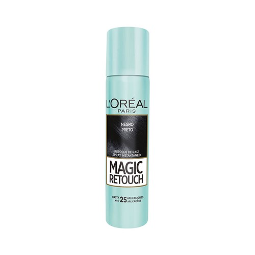 Spray Retoque de Raiz Instantâneo Magic Retouch Preto L'oréal Paris 75G