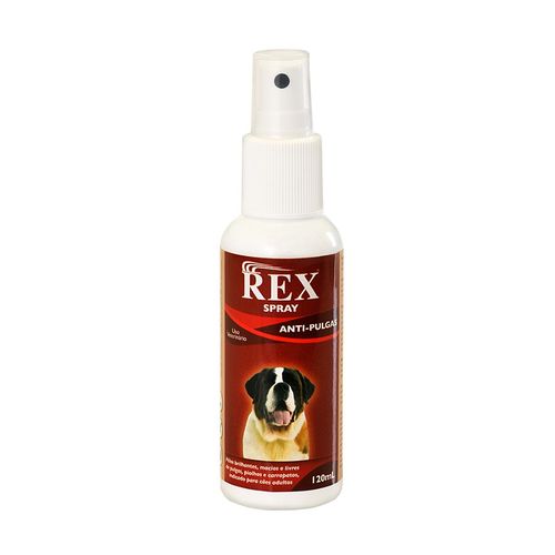 Spray Rex Antipulgas para Cachorros Adultos 120ml