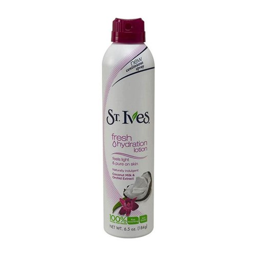 Spray St. Ives Fresh Hydration Lotion Leche de Coco 6,5 Oz