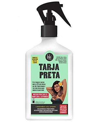 Spray Tarja Preta Queratina Vegetal Liquida, Lola Cosmetics